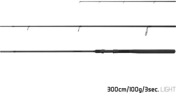 Matarstänger Delphin MAGMA REAXE 30T Rod 3,0 m 100 g 3 parts - 2