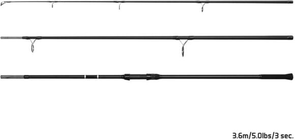 Spod / Marker Rod Delphin APOLLO GenerationX Rod 3,6 m 5,0 lb 3 parts - 2