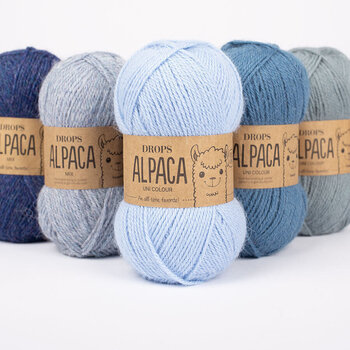 Pređa za pletenje Drops Alpaca Mix 607 Brown Pređa za pletenje - 5