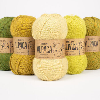 Fios para tricotar Drops Alpaca Mix 607 Brown Fios para tricotar - 6