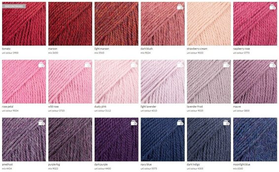 Fios para tricotar Drops Alpaca Mix 9026 Blush Fios para tricotar - 8