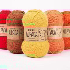 Stickgarn Drops Alpaca Uni Colour 100 Off White Stickgarn - 2