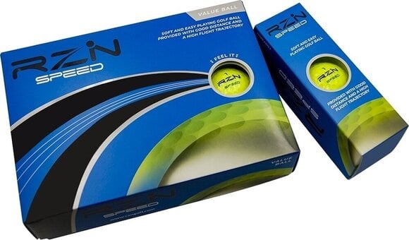 Golf Balls RZN MS Speed Yellow Golf Balls - 4