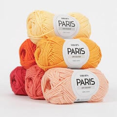 Плетива прежда Drops Paris Uni Colour 29 Ice Blue Плетива прежда - 1