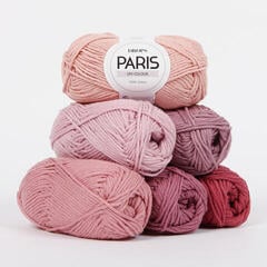 Плетива прежда Drops Paris Uni Colour 29 Ice Blue Плетива прежда - 3
