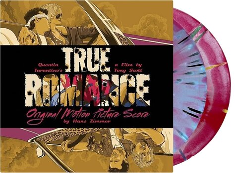 Disque vinyle Hans Zimmer - True Romance (Alabama and Clarence Swirl with Splatter) (Limited Edition) (Anniversary Edition) (2 LP) - 2