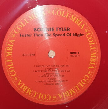 Disc de vinil Bonnie Tyler - Faster Than the Speed of Night (Red Coloured) (Reissue) (LP) - 3