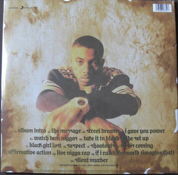 Vinylplade Nas - It Was Written (Gold / Black Marbled Coloured) (Reissue) (2 LP) - 3