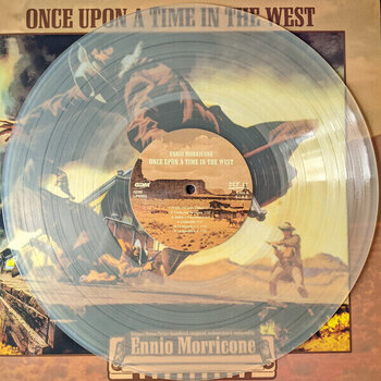 Vinyl Record Ennio Morricone - Once Upon A Time In The West (Clear Coloured) (Deluxe Edition) (Limited Edition) (Reissue) (LP) - 2