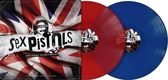 Disco de vinilo Sex Pistols - The Many Faces of Sex Pistols (Red & Blue Transparent Coloured) (Limited Edition) (2 LP) - 2