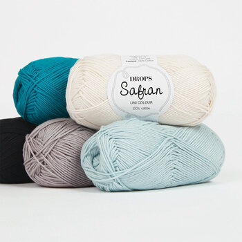 Strickgarn Drops Safran Uni Colour 59 Red Clay Strickgarn - 6