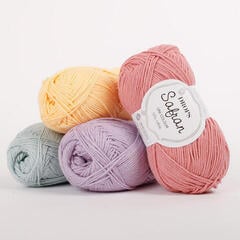 Strickgarn Drops Safran Uni Colour 65 Pistachio Strickgarn - 2