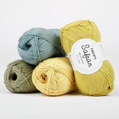 Strickgarn Drops Safran Uni Colour 65 Pistachio Strickgarn - 4