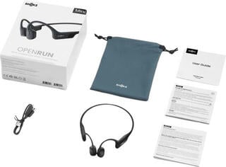 Hörlurar med benledning Shokz OpenRun Mini USB-C Black Hörlurar med benledning - 6