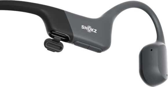 Bone Conduction Headphones Shokz OpenRun USB-C Black Bone Conduction Headphones - 3