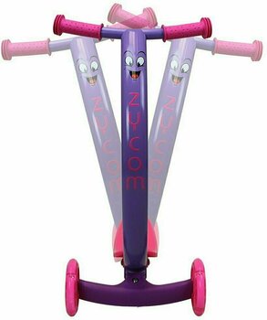 Barn Sparkcykel / Trehjuling Zycom Scooter Zipster with Light Up Wheels Purple/Pink - 3