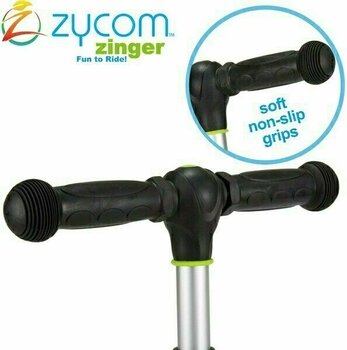 Scooters enfant / Tricycle Zycom Scooter Zinger Lime/Black - 3