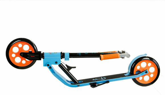 Klassische Roller Zycom Scooter Easy Ride 200 Blue Orange - 4