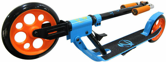 Klassische Roller Zycom Scooter Easy Ride 200 Blue Orange - 6