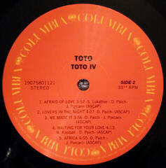 Hanglemez Toto - Toto IV (Reissue) (Remastered) (LP) - 3