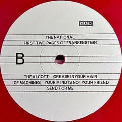 Hanglemez The National - First Two Pages of Frankenstein (Limited Edition) (Red Coloured) (LP) - 3