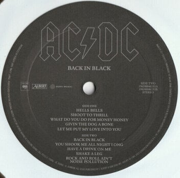 Disque vinyle AC/DC - Back In Black (Limited Edition) (Black White Swirl Coloured) (LP) - 5