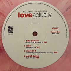 LP ploča Various Artists - Love Actually (Red & White Coloured) (Limited Edition) (2 LP) - 2
