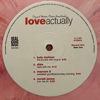 LP plošča Various Artists - Love Actually (Red & White Coloured) (Limited Edition) (2 LP) - 3