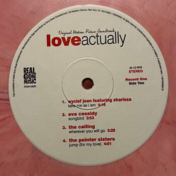 LP Various Artists - Love Actually (Red & White Coloured) (Limited Edition) (2 LP) - 4