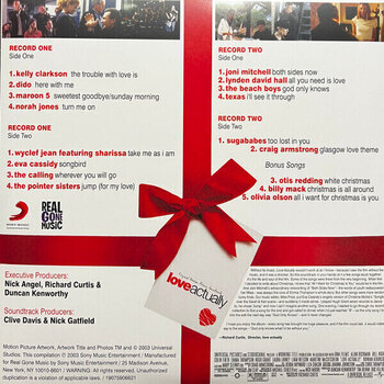 Грамофонна плоча Various Artists - Love Actually (Red & White Coloured) (Limited Edition) (2 LP) - 7