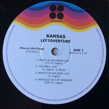 Disc de vinil Kansas - Leftoverture (180 g) (Reissue) (LP) - 2