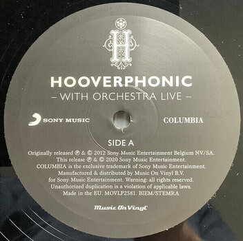 LP Hooverphonic - With Orchestra Live (180 g) (Reissue) (2 LP) - 2