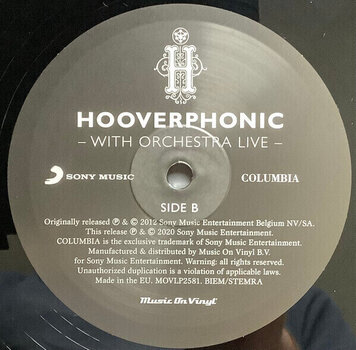 Грамофонна плоча Hooverphonic - With Orchestra Live (180 g) (Reissue) (2 LP) - 3