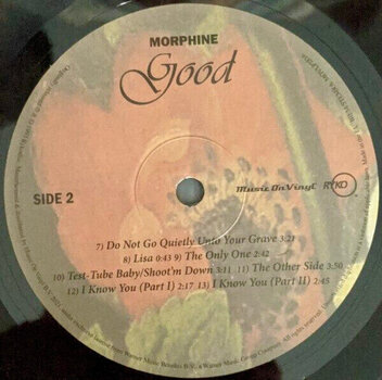 Vinyl Record Morphine - Good (180 g) (Reissue) (LP) - 3