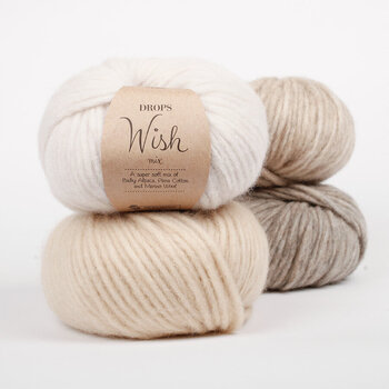 Fios para tricotar Drops Wish Uni Colour 12 Curry Fios para tricotar - 2