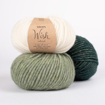 Strickgarn Drops Wish Uni Colour 12 Curry Strickgarn - 3