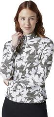 Hanorac/Pulover Callaway Womens Textured Abstract Print Long Sleeve Top Caviar S Hanorac - 4