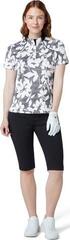 Polo košeľa Callaway Textured Abstract Floral Womens Caviar - 2