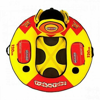 Tahadlo za loď Sportsstuff Inflatable Trek-N-Tube 1 Person Yellow/Black/Red - 2