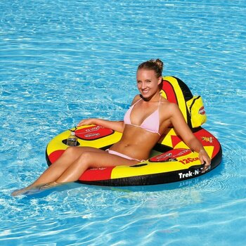 Aufblasbare Ringe / Bananen / Boote Sportsstuff Inflatable Trek-N-Tube 1 Person Yellow/Black/Red - 3