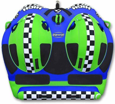 Aufblasbare Ringe / Bananen / Boote Sportsstuff Towable High Roller 2 Persons Blue/Green - 2