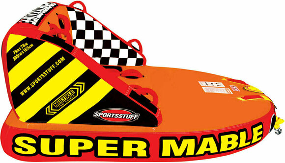 Надуваем пояс / Лодка / Банан  Sportsstuff Towable Super Mable 3 Persons Orange/Black/Red - 2