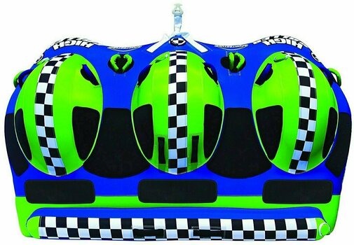 Aufblasbare Ringe / Bananen / Boote Sportsstuff Towable High Roller 3 Personen Blue/Green - 2
