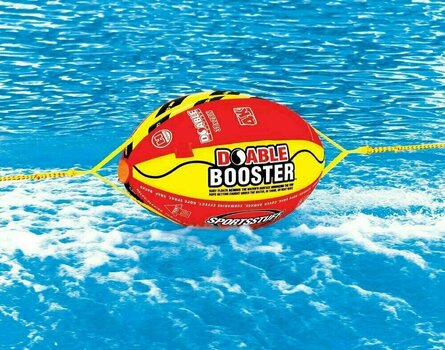 Aufblasbare Ringe / Bananen / Boote Sportsstuff Towable Booster Ball Incl. Rope Red/Yellow - 4