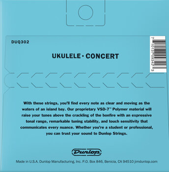 Strings for concert ukulele Dunlop DUQ302 Strings for concert ukulele - 2