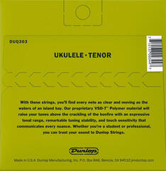 Cuerdas para ukelele tenor Dunlop DUQ303 Cuerdas para ukelele tenor - 1