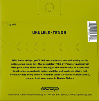 Tenori-ukulelen kielet Dunlop DUQ303 Tenori-ukulelen kielet - 2