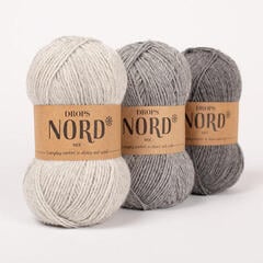 Fire de tricotat Drops Nord Uni Colour 18 Goldenrod Fire de tricotat - 5