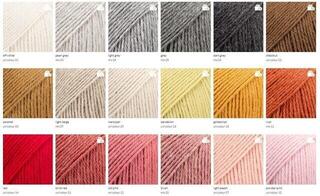 Fire de tricotat Drops Nord Uni Colour 18 Goldenrod Fire de tricotat - 6