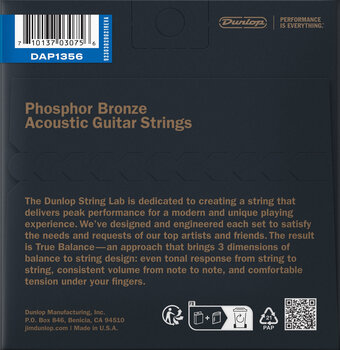 Strune za akustično kitaro Dunlop DAP1356 Strune za akustično kitaro - 2